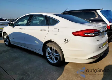 2018 Ford Fusion Se Hybrid z USA, uszkodzony, nr VIN 3FA6P0LU4JR178456